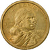 Coin, United States, Sacagawea Dollar, Dollar, 2000, U.S. Mint, Philadelphia