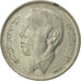 Coin, Morocco, al-Hassan II, Dirham, 1965, Paris, AU(50-53), Nickel, KM:56