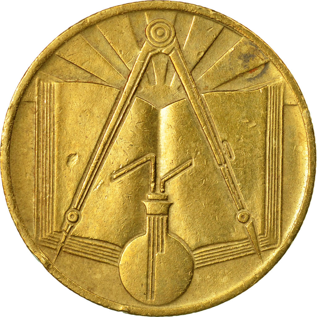 Coin, Algeria, 50 Centimes, 1973, Paris, EF(40-45), Aluminum-Bronze, KM:102