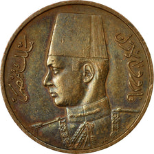 Moneta, Egitto, Farouk, Millieme, 1950, British Royal Mint, BB, Bronzo, KM:358