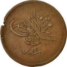 Coin, Turkey, Abdul Mejid, 40 Para, 1857, Qustantiniyah, EF(40-45), Copper