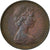 Monnaie, Grande-Bretagne, Elizabeth II, 2 New Pence, 1971, TB+, Bronze, KM:916