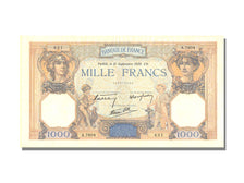 FRANCE, 1000 Francs, 1939, KM #88c, 1939-09-21, AU(55-58), Fayette #38.37