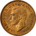 Münze, Großbritannien, George VI, Farthing, 1950, SS, Bronze, KM:867
