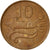 Monnaie, Iceland, 10 Aurar, 1981, TB+, Bronze, KM:25