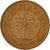 Coin, Bahrain, 5 Fils, 1965/AH1385, EF(40-45), Bronze, KM:2