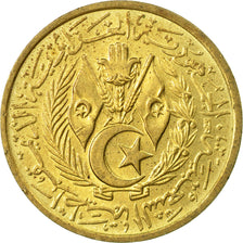 Coin, Algeria, 20 Centimes, 1964/AH1383, Paris, EF(40-45), Aluminum-Bronze