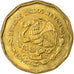Moneta, Messico, 20 Centavos, 1995, Mexico City, BB, Alluminio-bronzo, KM:548