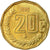 Münze, Mexiko, 20 Centavos, 1995, Mexico City, SS, Aluminum-Bronze, KM:548