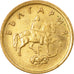 Monnaie, Bulgarie, 2 Stotinki, 2000, TTB, Brass plated steel, KM:238a