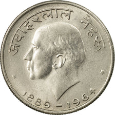 Coin, INDIA-REPUBLIC, 50 Paise, 1964, AU(50-53), Nickel, KM:56