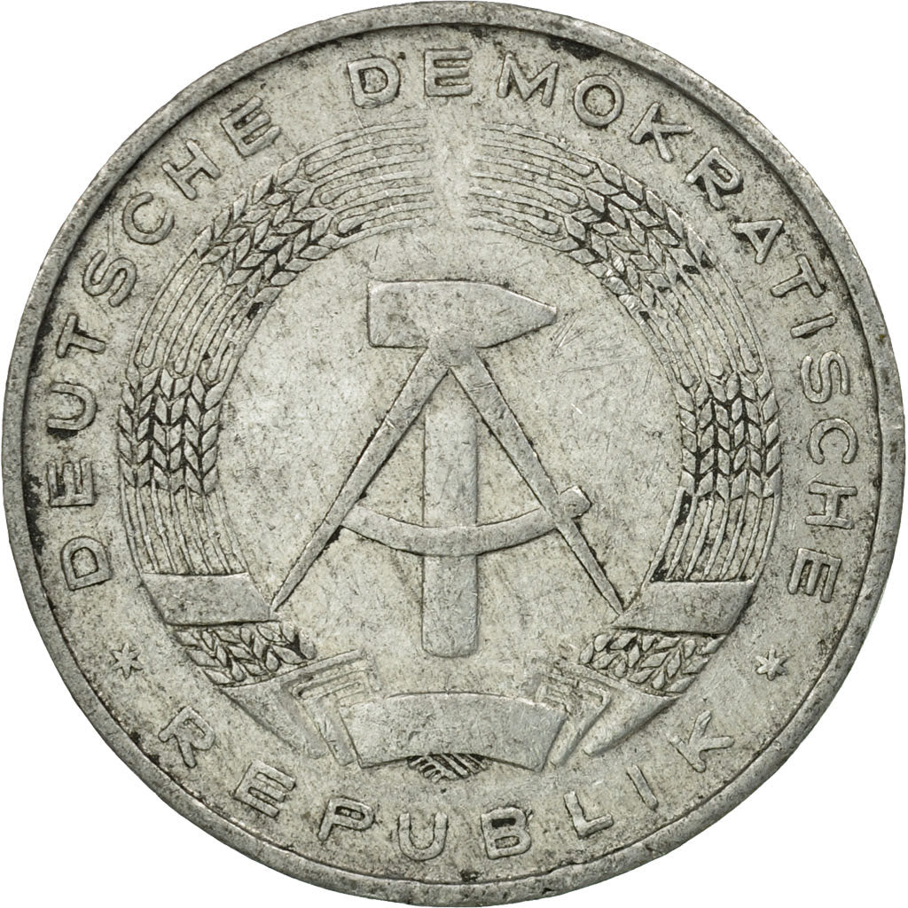 Moneta, REPUBBLICA DEMOCRATICA TEDESCA, 10 Pfennig, 1967, Berlin, MB, Alluminio