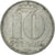 Moneda, REPÚBLICA DEMOCRÁTICA ALEMANA, 10 Pfennig, 1967, Berlin, BC+