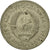 Moneta, Jugosławia, 2 Dinara, 1971, VF(30-35), Miedź-Nikiel-Cynk, KM:57