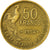 Moneta, Francia, Guiraud, 50 Francs, 1954, Paris, BB, Alluminio-bronzo