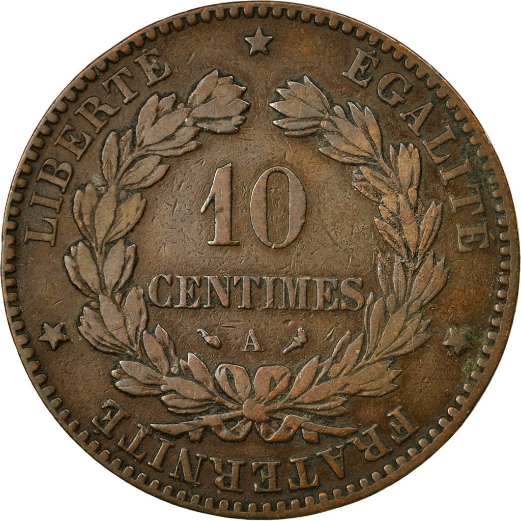 Coin, France, Cérès, 10 Centimes, 1898, Paris, EF(40-45), Bronze, KM:815.1, Le