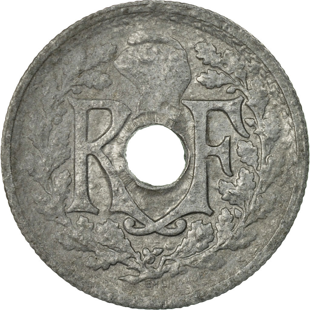 Coin, France, Lindauer, 10 Centimes, 1946, Beaumont - Le Roger, EF(40-45), Zinc
