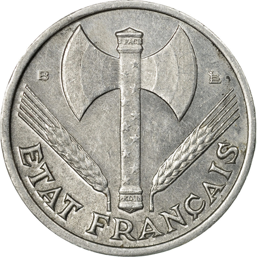 Münze, Frankreich, Bazor, 50 Centimes, 1943, Beaumont - Le Roger, VZ