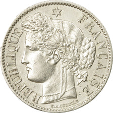 Coin, France, Cérès, 2 Francs, 1887, Paris, AU(55-58), Silver, KM:817.1, Le