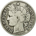 Coin, France, Cérès, 2 Francs, 1872, Bordeaux, VF(30-35), Silver, KM:817.2, Le
