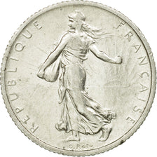 Coin, France, Semeuse, Franc, 1901, Paris, AU(55-58), Silver, KM:844.1, Le