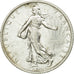 Coin, France, Semeuse, Franc, 1908, Paris, AU(55-58), Silver, KM:844.1, Le