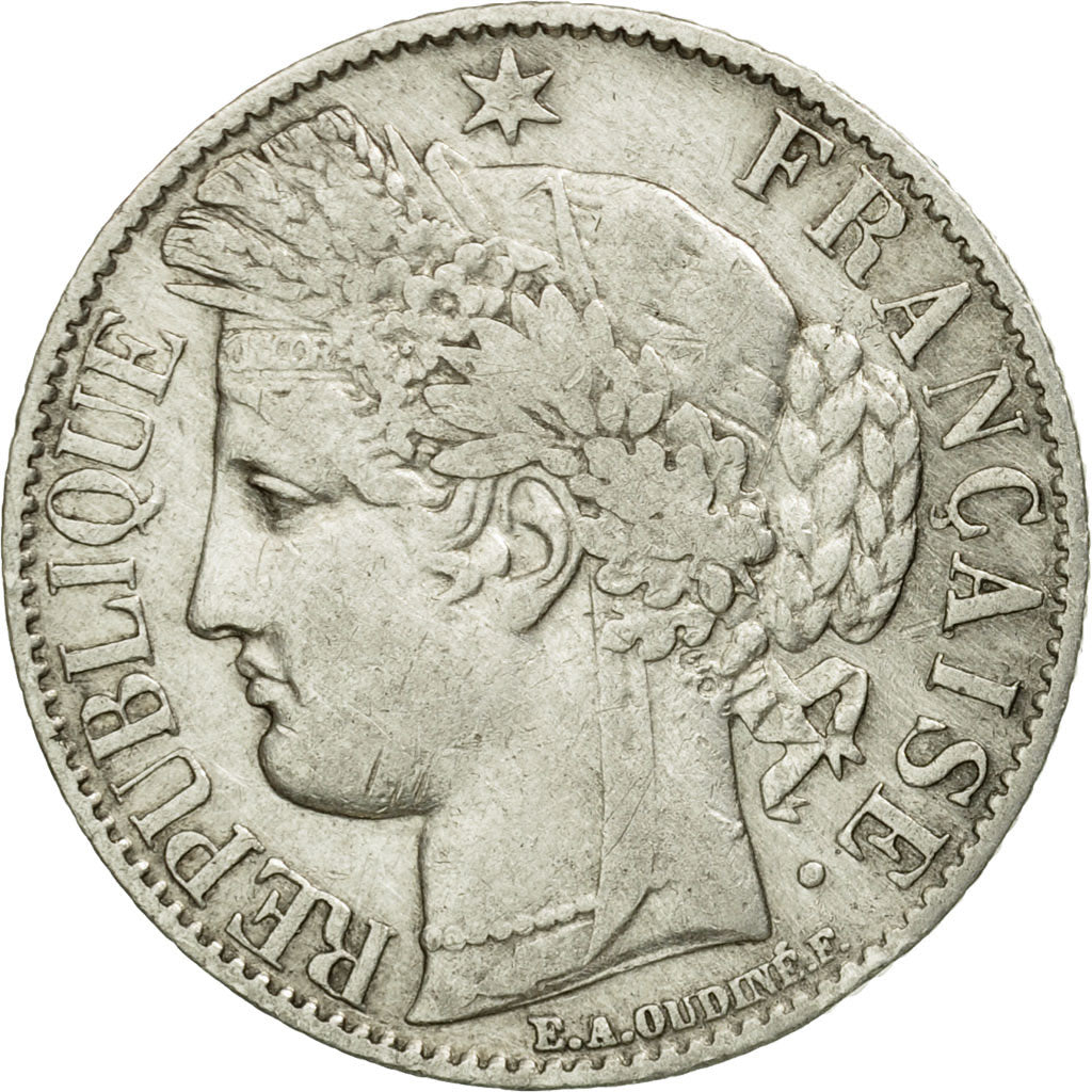 Monnaie, France, Cérès, Franc, 1888, Paris, TTB, Argent, KM:822.1, Le