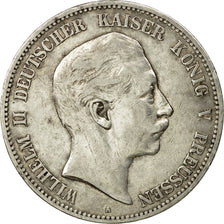 Coin, German States, PRUSSIA, Wilhelm II, 5 Mark, 1903, Berlin, EF(40-45)
