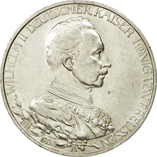 Coin, German States, PRUSSIA, Wilhelm II, 3 Mark, 1913, Berlin, EF(40-45)