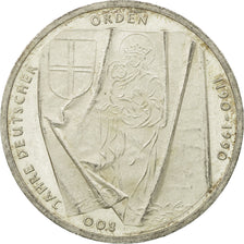 Coin, GERMANY - FEDERAL REPUBLIC, 10 Mark, 1990, Hamburg, Germany, AU(55-58)