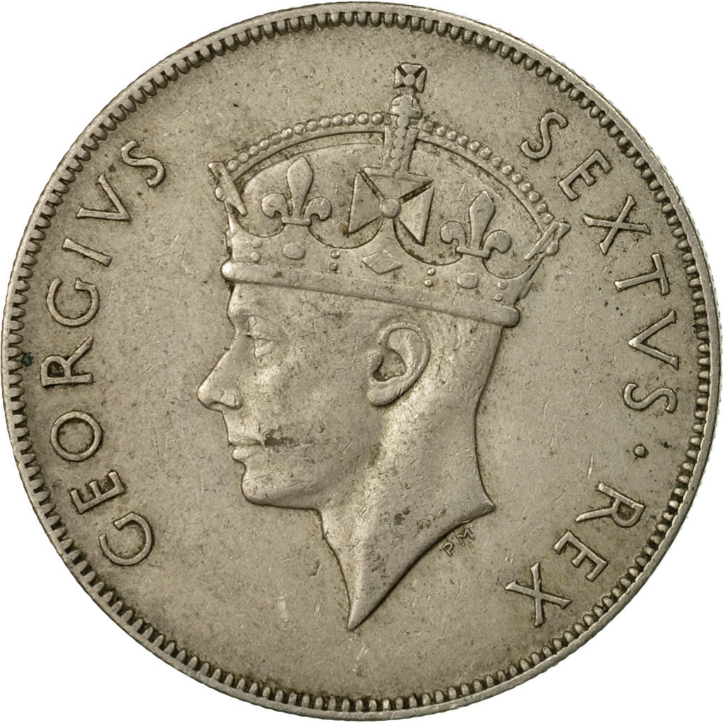 Coin, EAST AFRICA, George VI, Shilling, 1948, VF(30-35), Copper-nickel, KM:31