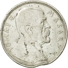Coin, Czechoslovakia, 10 Korun, 1928, VF(20-25), Silver, KM:12