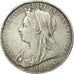 Coin, Great Britain, Victoria, Crown, 1900, EF(40-45), Silver, KM:783