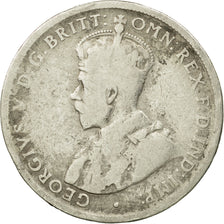 Coin, Australia, George V, Florin, 1918, F(12-15), Silver, KM:27
