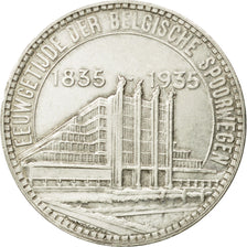 Monnaie, Belgique, 50 Francs, 50 Frank, 1935, SUP, Argent, KM:107.1