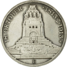 Coin, German States, SAXONY-ALBERTINE, Friedrich August III, 3 Mark, 1913