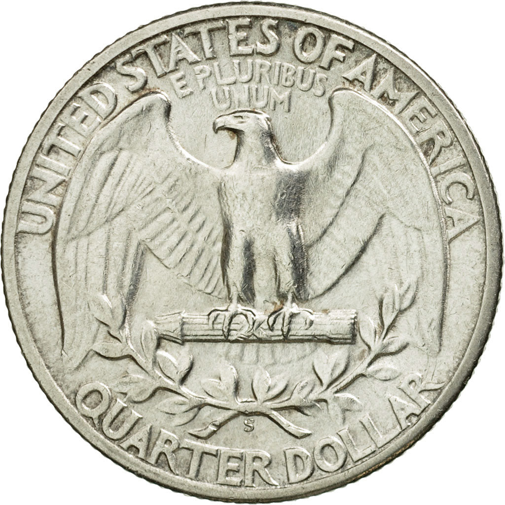 Coin, United States, Washington Quarter, Quarter, 1945, U.S. Mint, Philadelphia