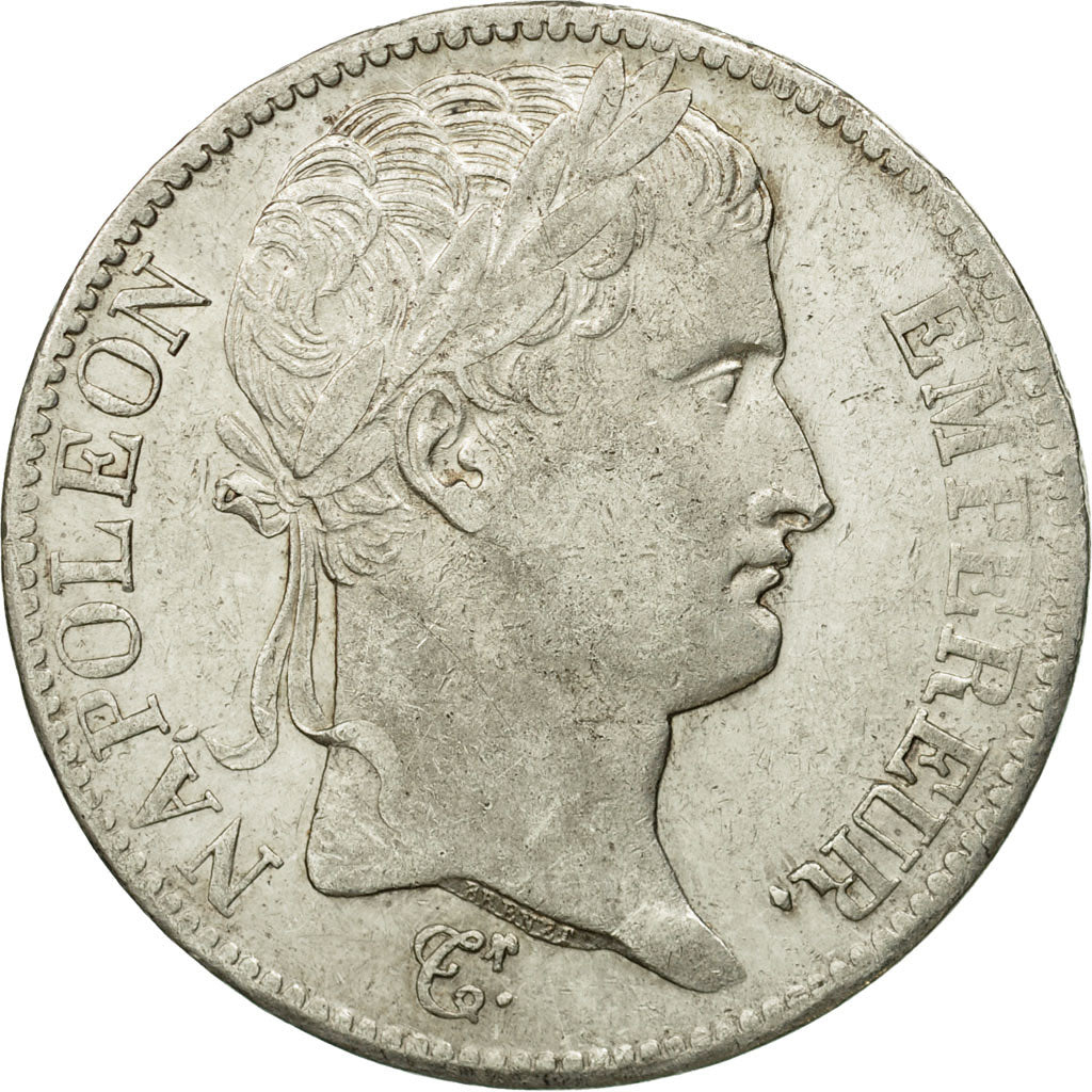 Coin, France, Napoléon I, 5 Francs, 1811, Paris, AU(50-53), Silver, KM:694.1