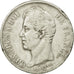 Moneta, Francia, Charles X, 5 Francs, 1828, Rouen, MB+, Argento, KM:728.2