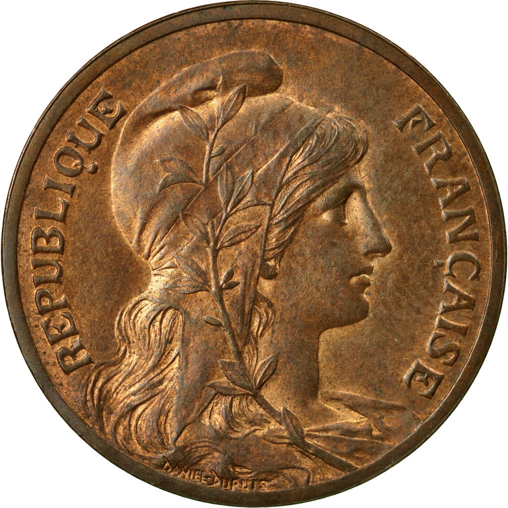 Coin, France, Dupuis, 5 Centimes, 1898, Paris, AU(55-58), Bronze, KM:842