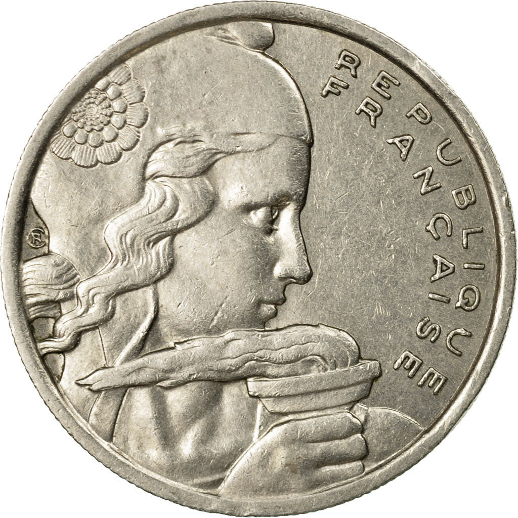 Coin, France, Cochet, 100 Francs, 1958, AU(50-53), Copper-nickel, KM:919.1, Le