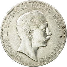Coin, German States, PRUSSIA, Wilhelm II, 5 Mark, 1904, Berlin, EF(40-45)