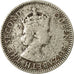 Coin, Mauritius, Elizabeth II, 1/4 Rupee, 1960, VF(20-25), Copper-nickel, KM:36