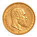 Moneda, Estados alemanes, WURTTEMBERG, Wilhelm II, 10 Mark, 1898, Freudenstadt