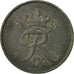 Coin, Denmark, Frederik IX, 5 Öre, 1955, Copenhagen, EF(40-45), Zinc, KM:843.1