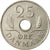Coin, Denmark, Frederik IX, 25 Öre, 1967, Copenhagen, VF(30-35), Copper-nickel