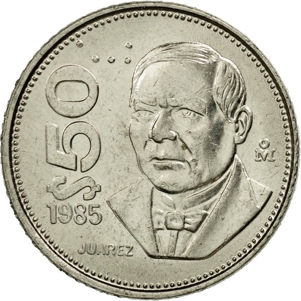 Münze, Mexiko, 50 Pesos, 1985, Mexico City, VZ, Copper-nickel, KM:495