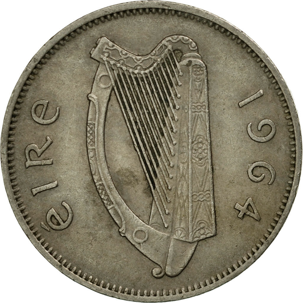 Coin, IRELAND REPUBLIC, 6 Pence, 1961, EF(40-45), Copper-nickel, KM:13a