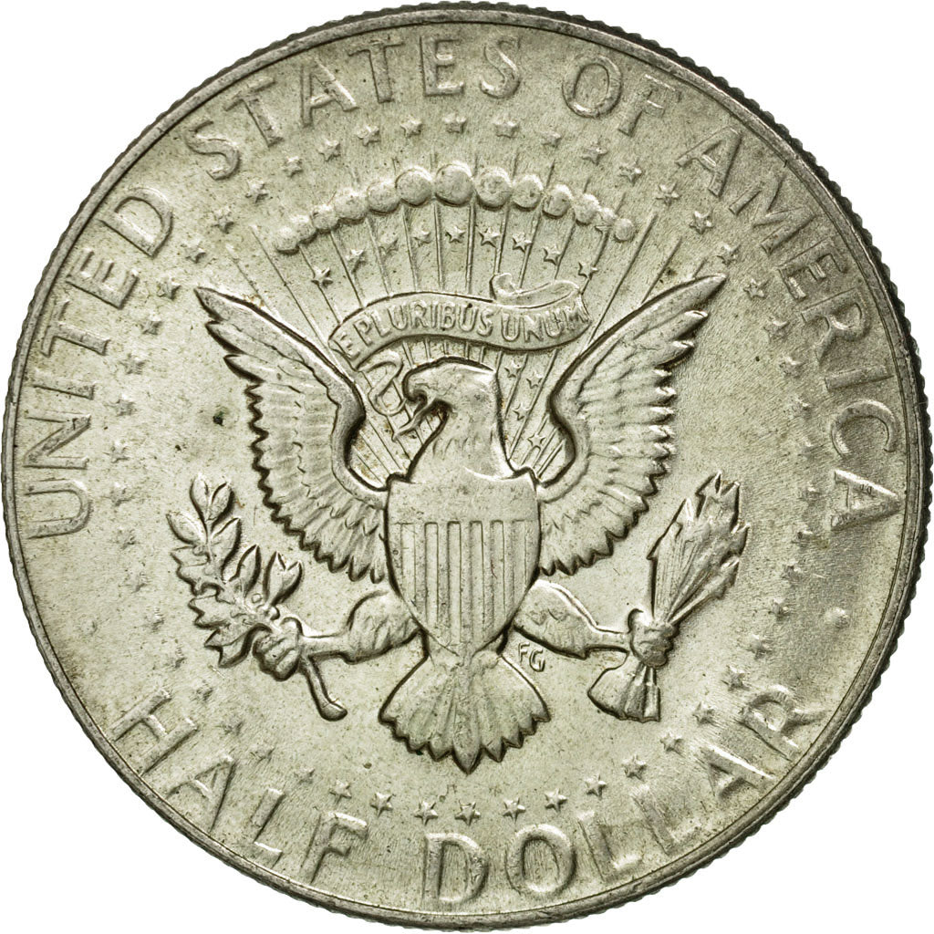 Coin, United States, Kennedy Half Dollar, Half Dollar, 1969, U.S. Mint, Denver