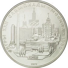 Coin, Russia, 5 Roubles, 1977, Saint-Petersburg, MS(63), Silver, KM:145